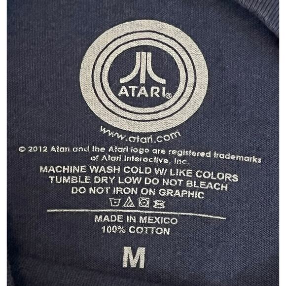 2012 Atari Tempest Retro T-Shirt Medium | Vintage Gaming Graphic Tee - Picture 4 of 8